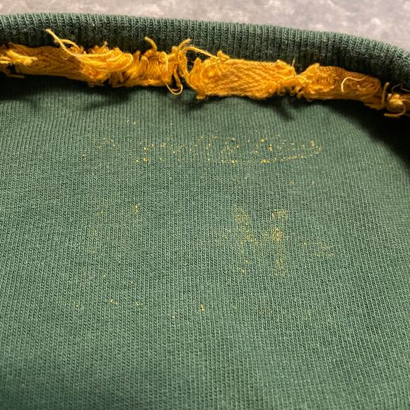 Green Bay Packers Nostalgia Mitchell & Ness Shirt Mens Medium Vintage Y2K Retro - Picture 5 of 12